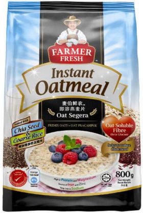 Picture of Farmer Fresh Oatmeal - Instant W Chia Seed 800g