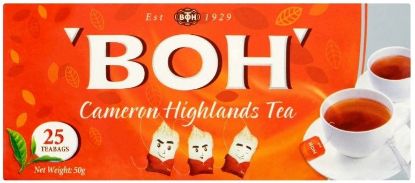 Picture of Boh Double Chamber Tea With Tags 25 x 2g