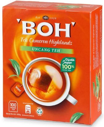 Picture of Boh Double Chamber Tea With Tags 100 x 2g