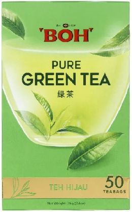 Picture of Boh Pure Green Tea With Tags 50 x 1.5g