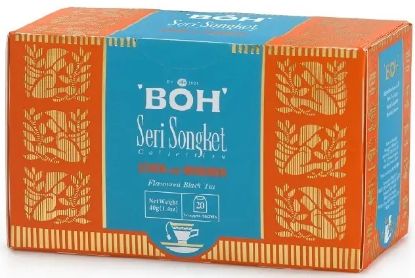 Picture of Boh Seri Songket Black Tea - Lemon With Mandarin 20 x 2g