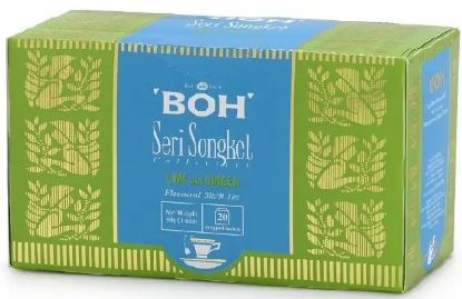 Picture of Boh Seri Songket Black Tea - Lime & Ginger 20 x 2g