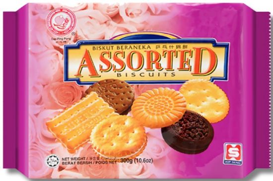 Picture of Hup Seng Ping Pong Cracker - Assorted 300g