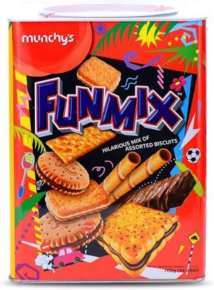 Picture of Munchy Assorted Cracker - Funmix Tin 700g