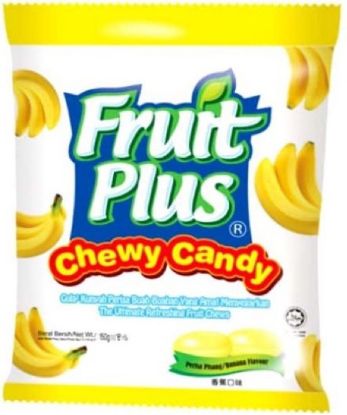 Picture of Fruit Plus Chewy Candy - Banana 120g