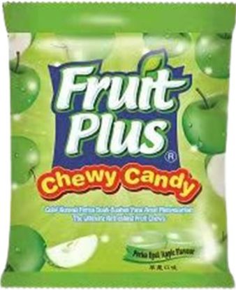 Picture of Fruit Plus Chewy Candy - Green Apple 120g