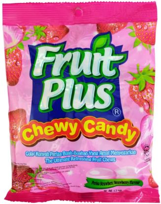 Picture of Fruit Plus Chewy Candy - Strawberry 120g