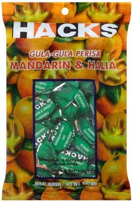 Picture of Hacks Candy - Mandarin Ginger 100g