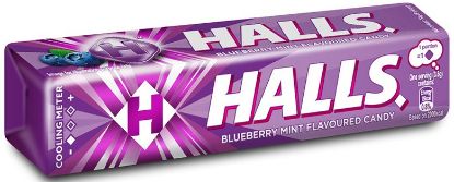 Picture of Halls Stick Candy - Blueberry Mint 9pcs(34g)
