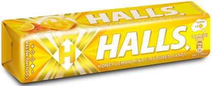 Picture of Halls Stick Candy - Honey Lemon Mint 9pcs(34g)