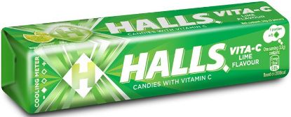 Picture of Halls Stick Candy - Vita C Lime 9pcs(34g)