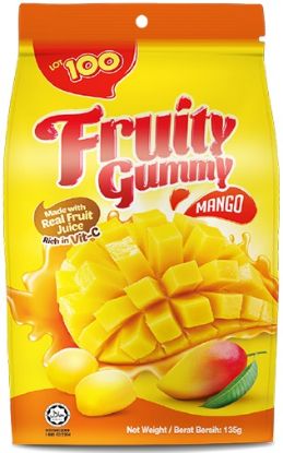 Picture of Lot 100 Fruity Gummy - Mango 300g