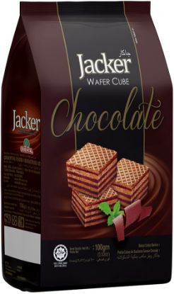 Picture of Jacker Wafer Cube - Chocolate 100g