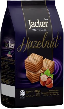 Picture of Jacker Wafer Cube - Hazelnut 100g