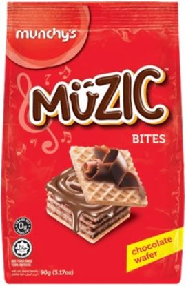Picture of Munchy Wafer Bites - Chocolate 90g