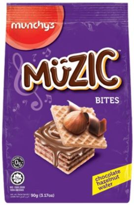 Picture of Munchy Wafer Bites - Hazelnut 90g