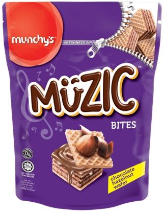 Picture of Munchy Wafer Bites - Hazelnut 180g