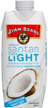 Picture of Ayam Brand Coconut Milk - Super Light 330ml