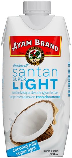 Picture of Ayam Brand Coconut Milk - Super Light 330ml