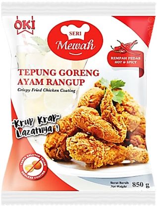 Picture of Seri Mewah Fried Chicken Coating - Hot & Spicy 850g