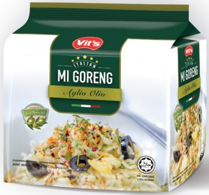 Picture of Vit Italian Noodle - Mi Goreng Aglio Olio 4 x 85g