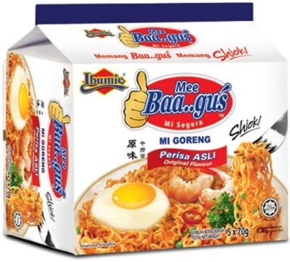 Picture of Ibumie Baagus Mi Goreng Asli 5 x 70g