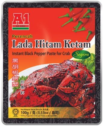Picture of A1 Paste - Black Pepper Sauce for Crab 100g