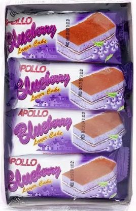 Picture of Apollo Layer Cake - 3080 Blueberry 24 x 18g