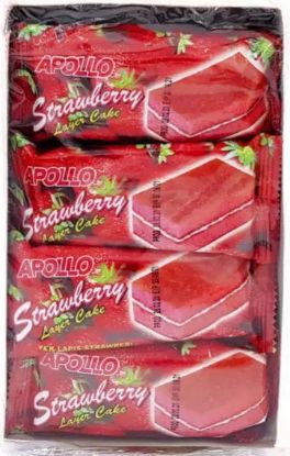 Picture of Apollo Layer Cake - Strawberry 8 x 18g