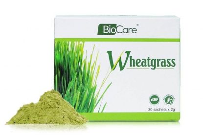 Picture of BioCare Wheatgrass Powder 30 x 2g