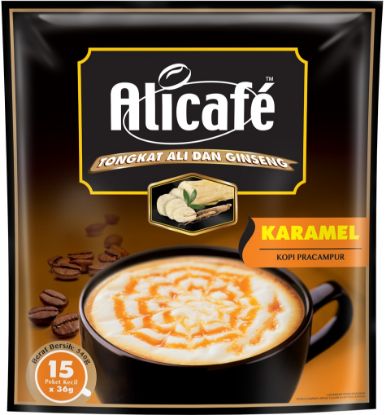Picture of Alicafe 5 In 1 Instant Coffee - Caramel 15 x 36g