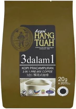Picture of Hang Tuah Coffee Pre-Mix 3 In 1 20 x 20g