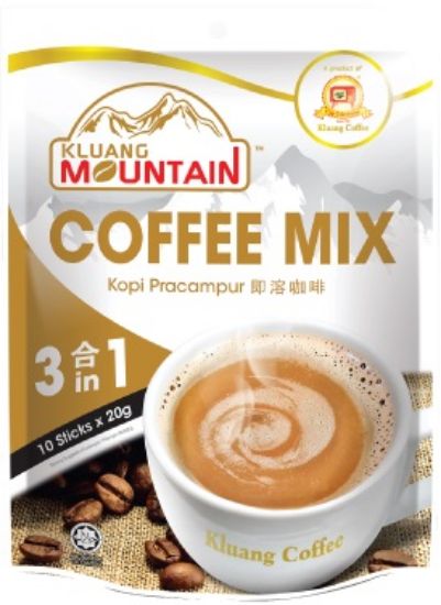 Picture of Kluang Coffee Mix (3 In 1) 10 x 20g