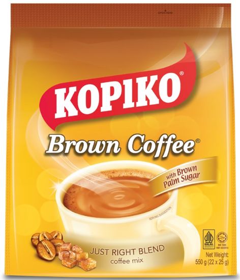 Picture of Kopiko 3 In 1 Brown Coffee Mix 22 x 25g