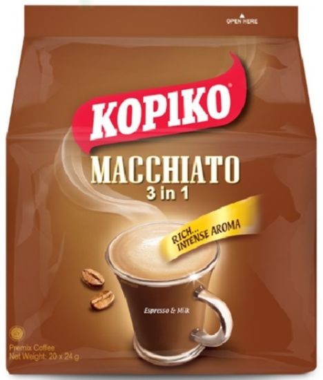 Picture of Kopiko 3 In 1 Machiato Premix Coffee 20 x 24g`