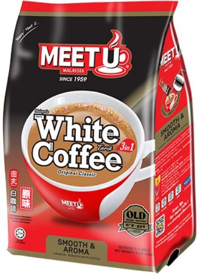 Picture of Meet U 3 In 1 White Coffee Tarik 15 x 40g