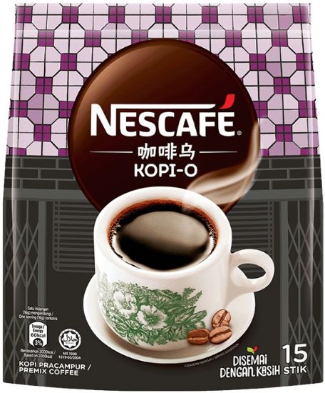 Picture of Nescafe Instant - Kopi O 15 x 16g