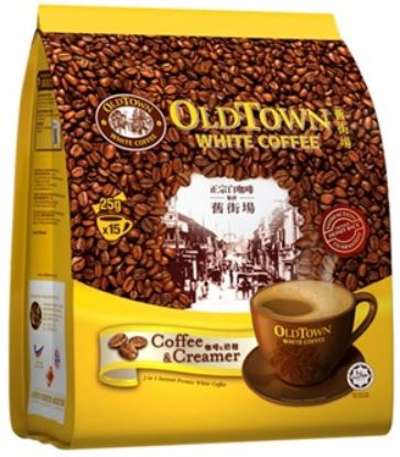 Picture of Oldtown 2 In 1 Instant White Coffee 15 x 25g