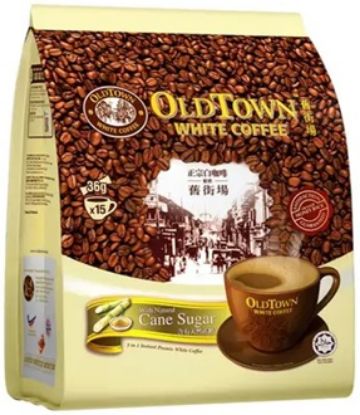 Picture of Oldtown 3 In 1 Instant White Coffee - Cane Sugar 15 x 36g