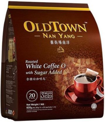 Picture of Oldtown Instant Nan Yang White Coffee O - Sugar Added 20 x 30g