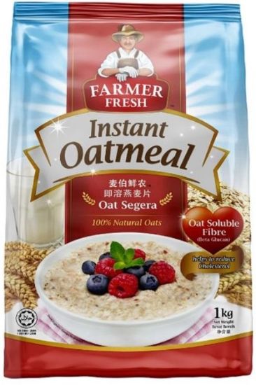 Picture of Farmer Fresh Oatmeal - Instant Original 1kg