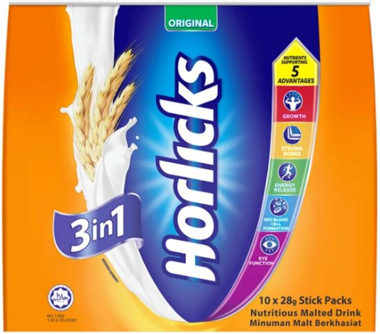 Picture of Horlicks 3In1 Instant - Original 10 x 28g