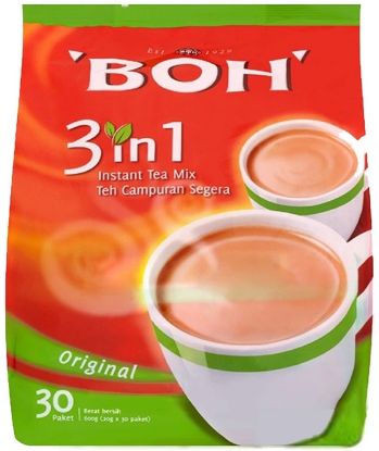 Picture of Boh 3In1 Tea Mix Original 30 x 20g
