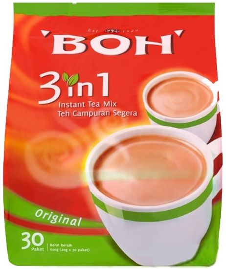 Picture of Boh 3In1 Tea Mix Original 30 x 20g