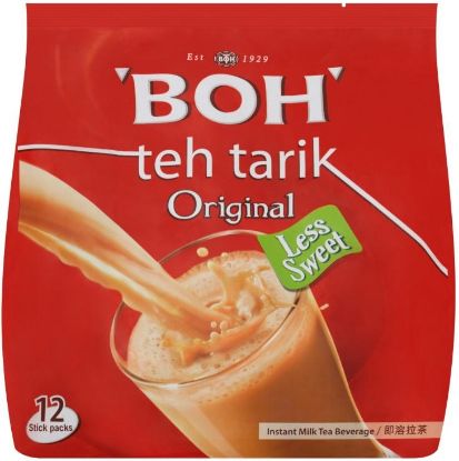 Picture of Boh 3In1 Tea Tarik Original Less Sugar 12 x 27g