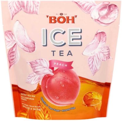 Picture of Boh Ice Tea Mix Peach 20 x 14.5g