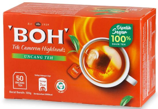 Picture of Boh Double Chamber Tea With Tags 50 x 2g