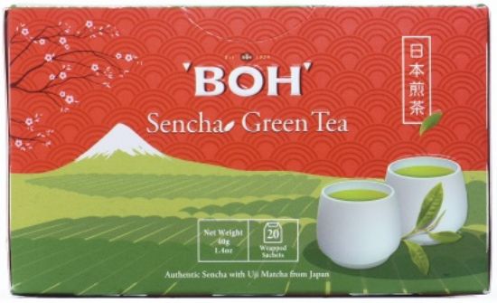Picture of Boh Tea Sencha Green Tea 20 x 2g