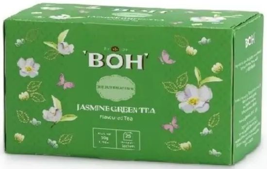 Picture of Boh Jasmine Green Tea Herb Bag 25 x 2g
