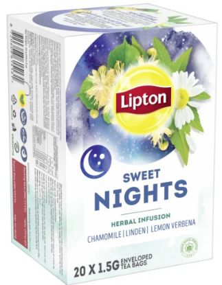 Picture of Lipton Herbal Infusion - Sweet Nights 20 x 1.5g